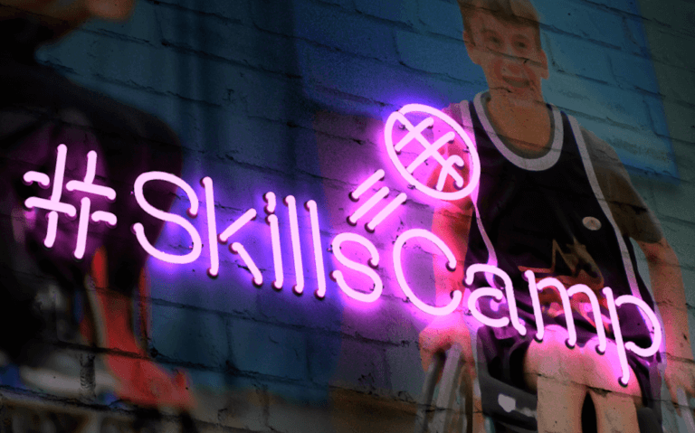 Skills Camp Neon Sign